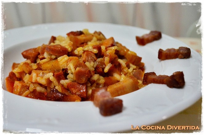 arroz a la zamorana o arroz de matanza