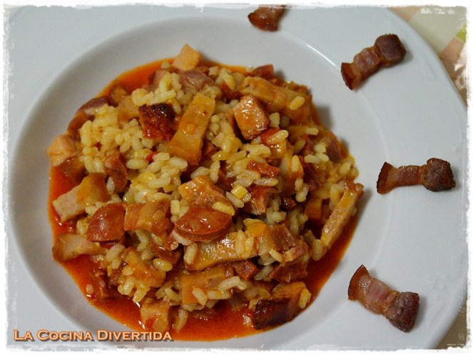 arroz a la zamorana o arroz de matanza