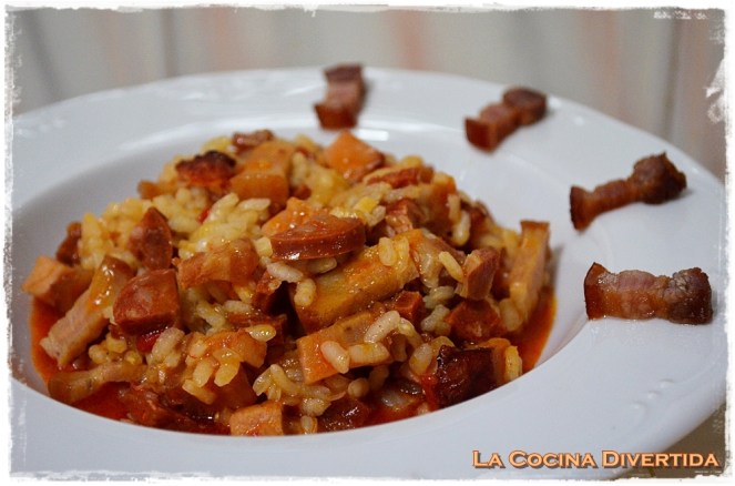arroz a la zamorana o arroz de matanza