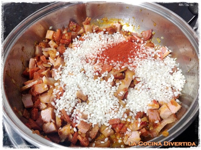 arroz a la zamorana o arroz de matanza