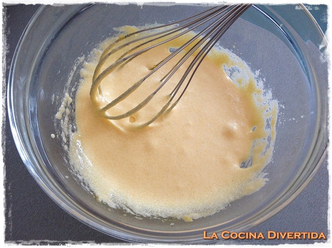 bizcocho naranja pasas