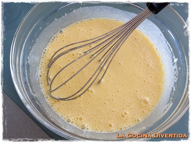 bizcocho naranja pasas