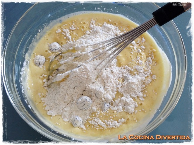 bizcocho naranja pasas