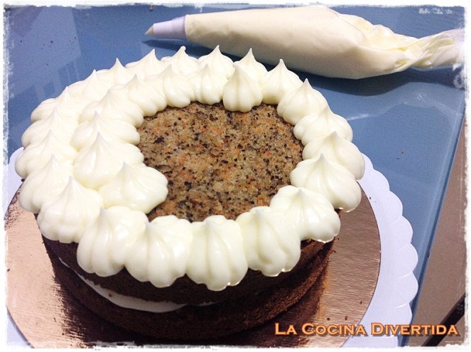 carrot cake o tarta de zanahoria