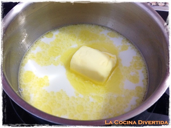 profiteroles rellenos de crema pastelera