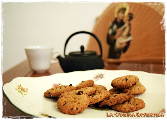 galletas de chocolate sin azúcar
