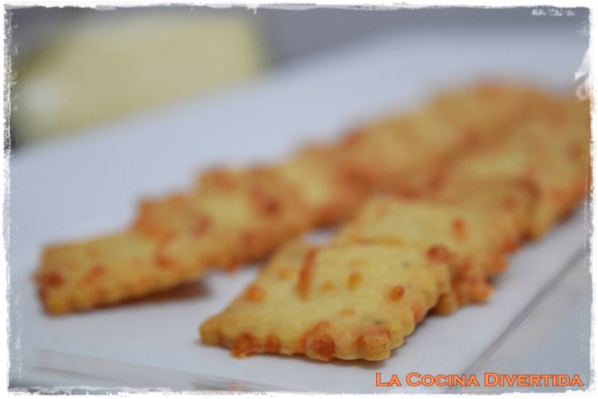 galletas de queso y orégano