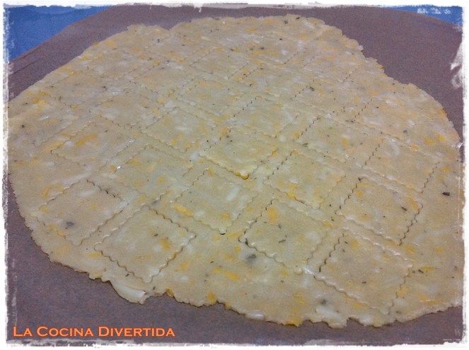 galletas de queso y orégano