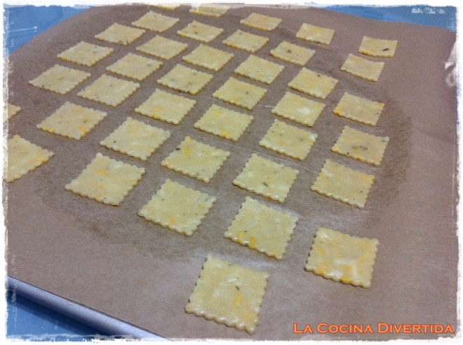 galletas de queso y orégano