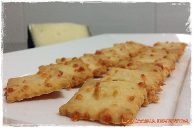 galletas de queso y orégano