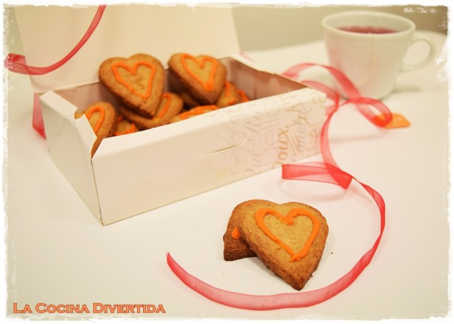 galletas de naranja canela y cardamomo san valentin