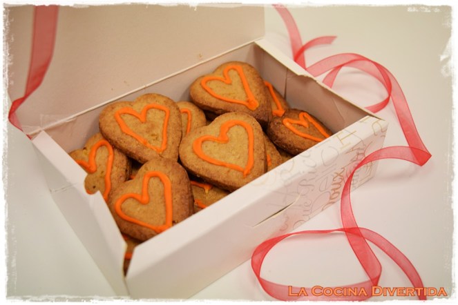 galletas de naranja canela y cardamomo san valentin