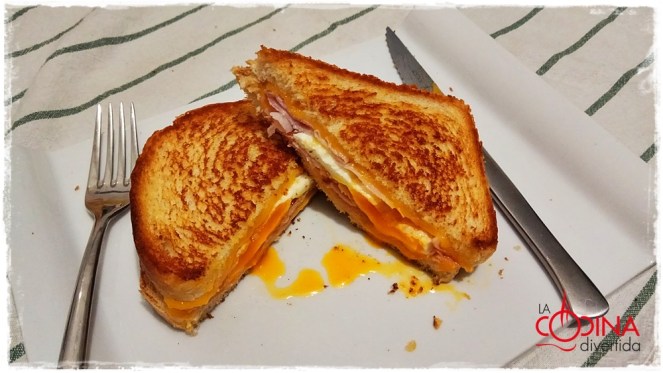 sandwich mixto huevo el mejor del mundo