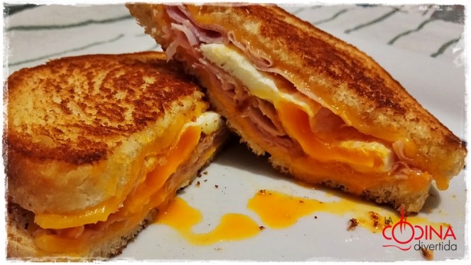sandwich mixto huevo el mejor del mundo