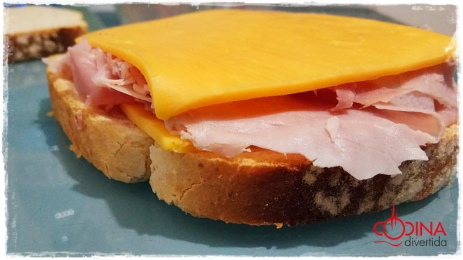 sandwich mixto huevo el mejor del mundo