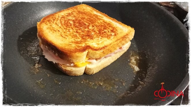 sandwich mixto huevo el mejor del mundo