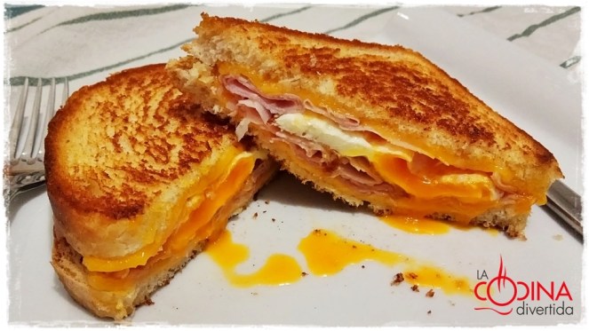 sandwich mixto huevo el mejor del mundo