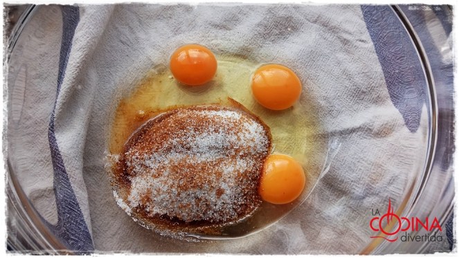 bizcocho de espelta y nueces