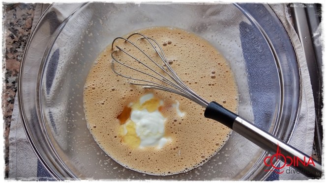 bizcocho de espelta y nueces