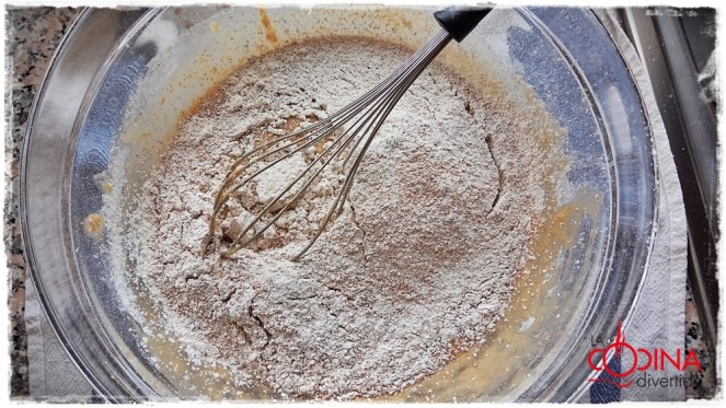 bizcocho de espelta y nueces