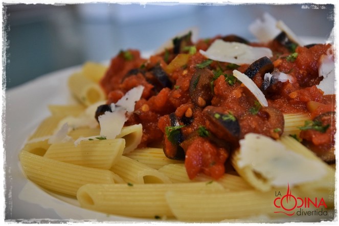 penne a la puttanesca