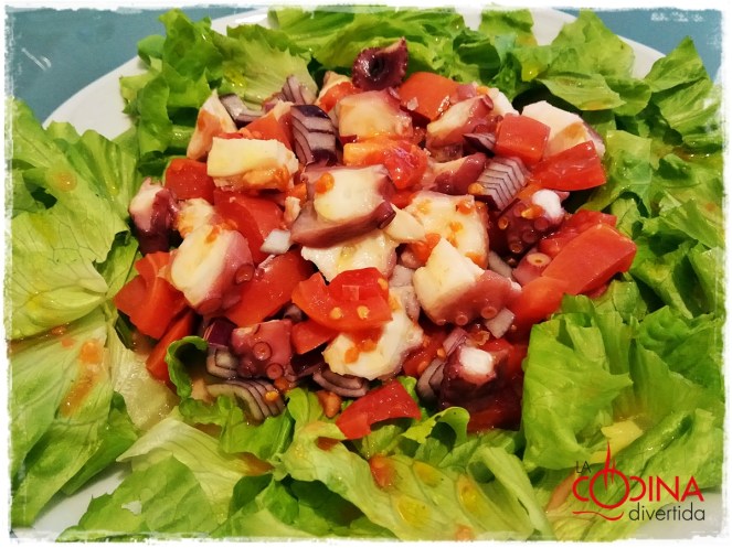 ensalada de pulpo salata od hobotnice