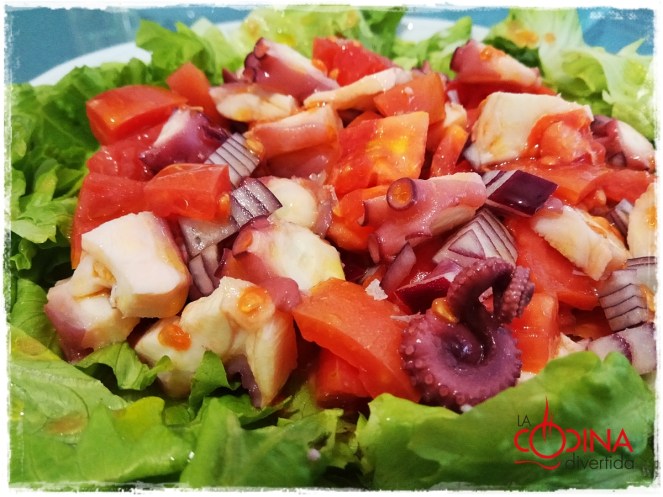 ensalada de pulpo salata od hobotnice