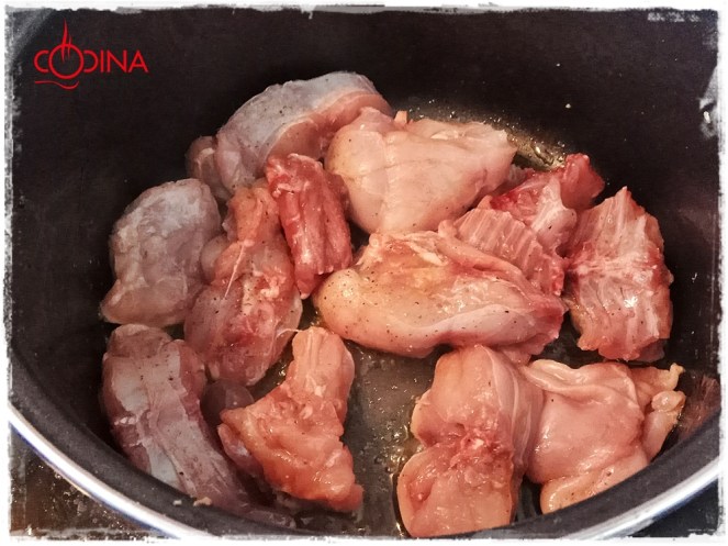 alubias con conejo campero