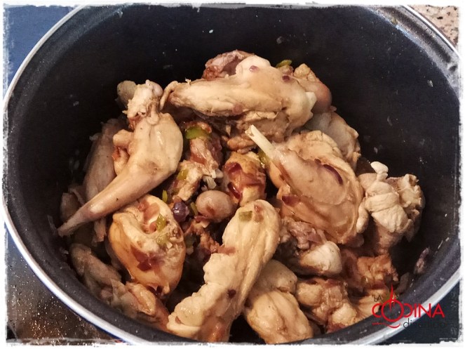 alubias con conejo campero