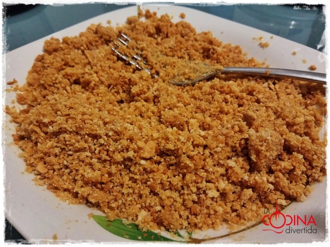 Tarta de turrón sin horno