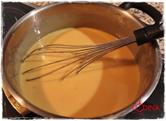 Tarta de turrón sin horno