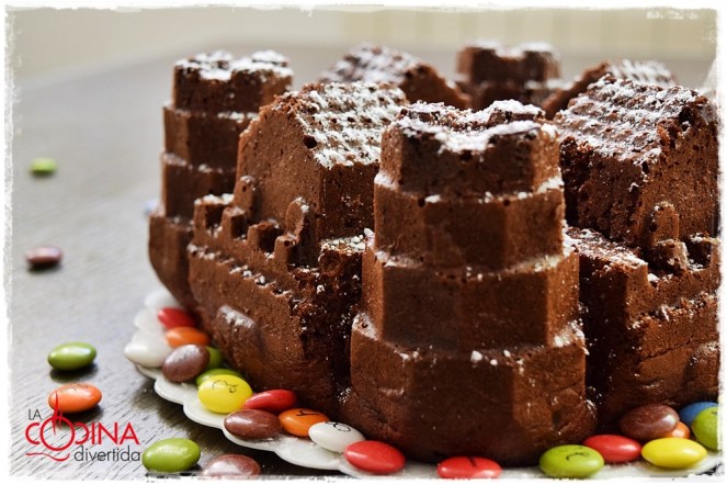 castillo de chocolate