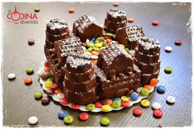 castillo de chocolate