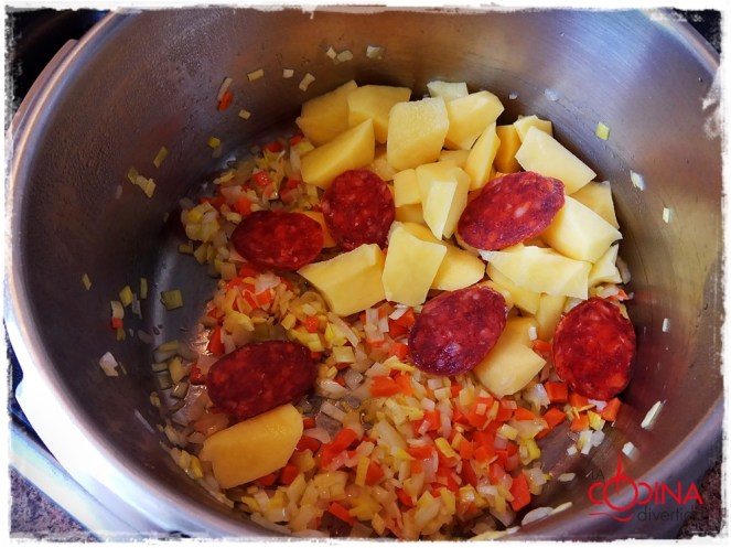 lentejas guisadas con arroz