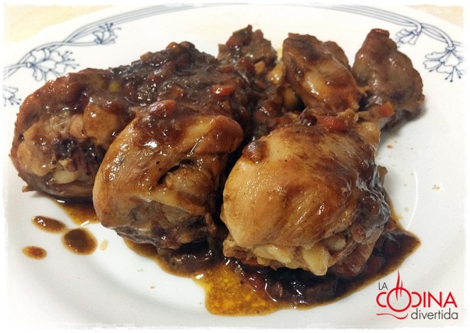 pollo a la cerveza negra Guiness