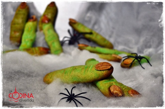 dedos bruja halloween