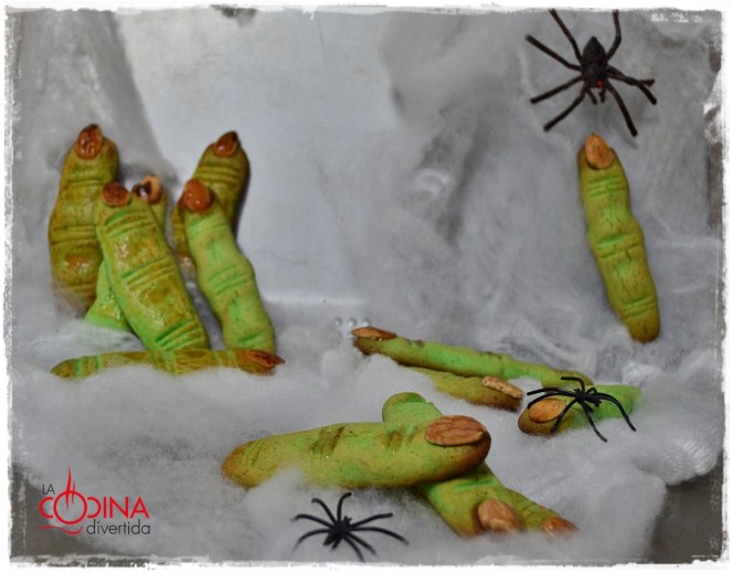 dedos bruja halloween