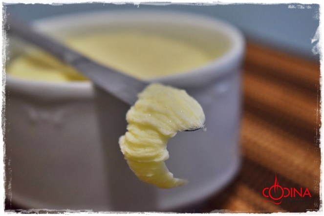 mantequilla casera