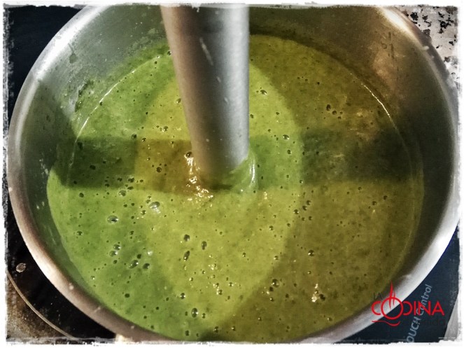 crema espinacas