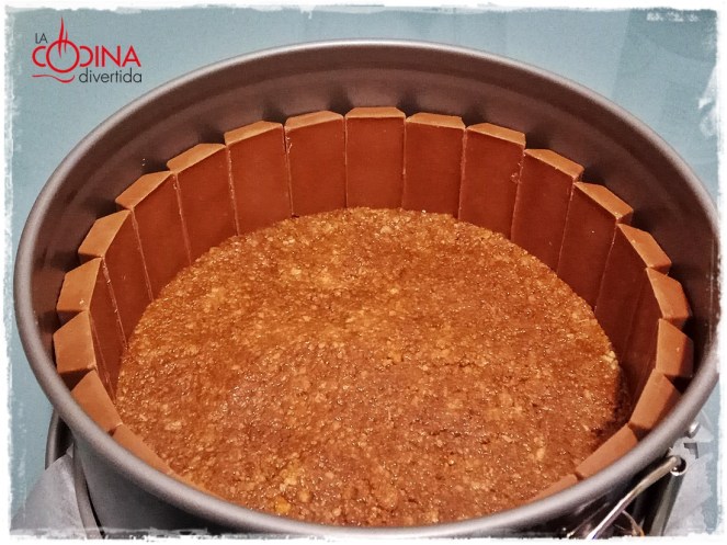 tarta mousse de nutella