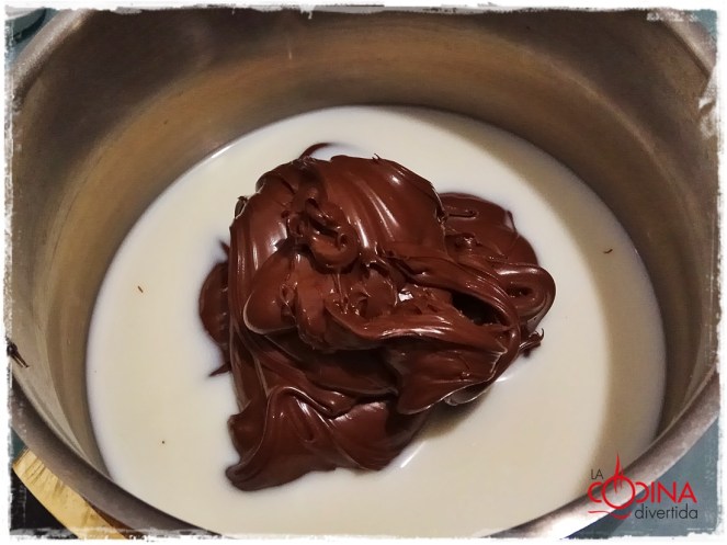 tarta mousse de nutella