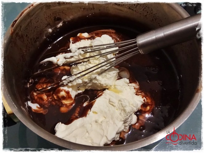 tarta mousse de nutella