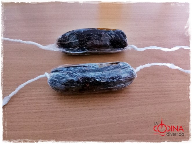 fuet de chocolate trampantojo morcilla