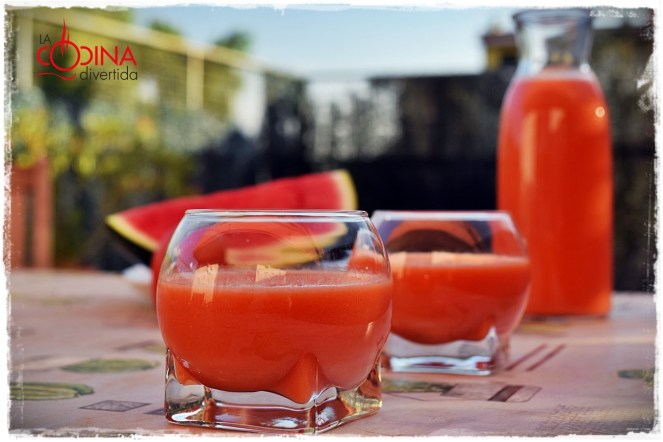 Gazpacho de sandía 