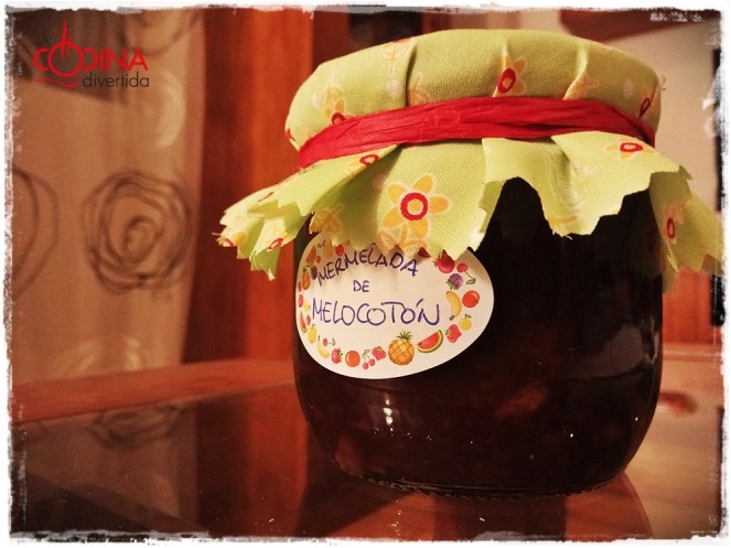 mermelada de melocoton casera