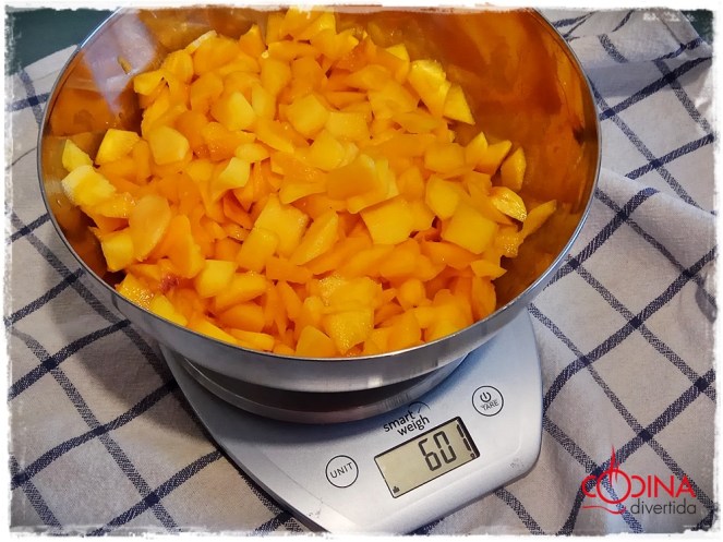 mermelada de melocoton casera