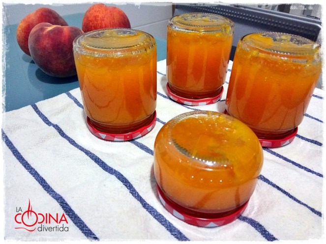 mermelada de melocoton casera