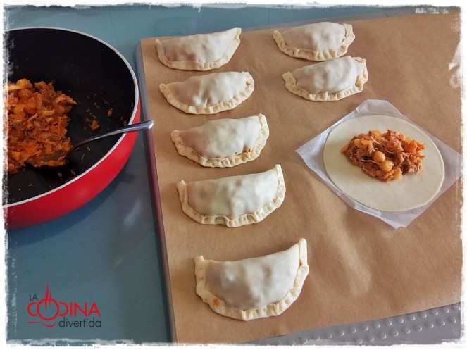 empanadillas de ropa vieja de cocido