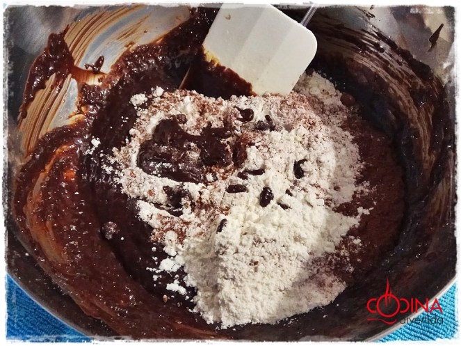 Mini brownie de Oreo