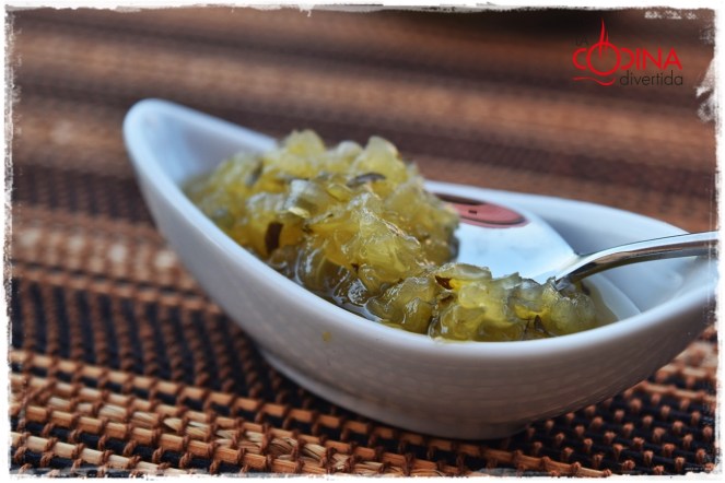 mermelada de calabacín